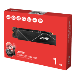 XPG GAMMIX S70 BLADE 1TB PCIe Gen4x4 M.2 2280 SSD