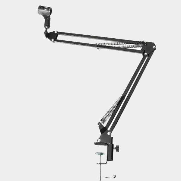 Microphone Adjustable Suspension Boom Scissor Arm Stand