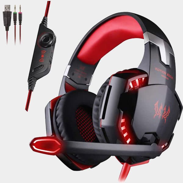 Kotion Each G2000 2 JACK (((Vibration))) Over-ear Gaming Headset