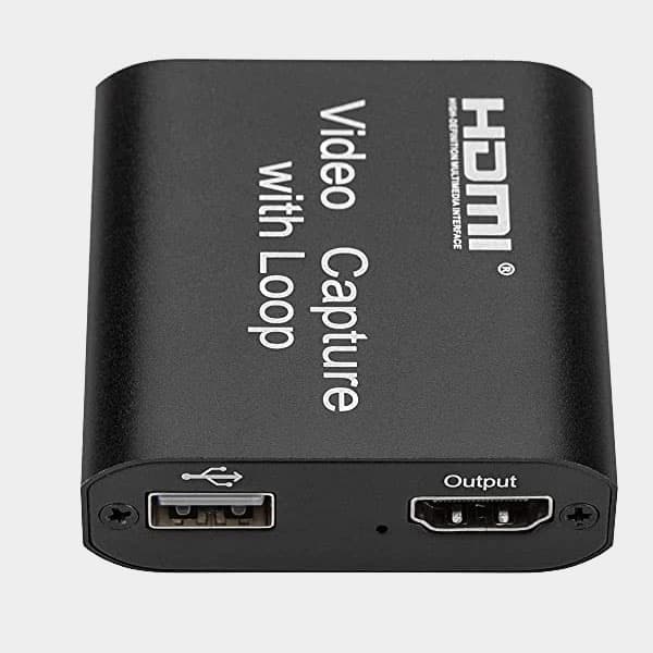 HDMI to USB Video Capture Card With Loop Out