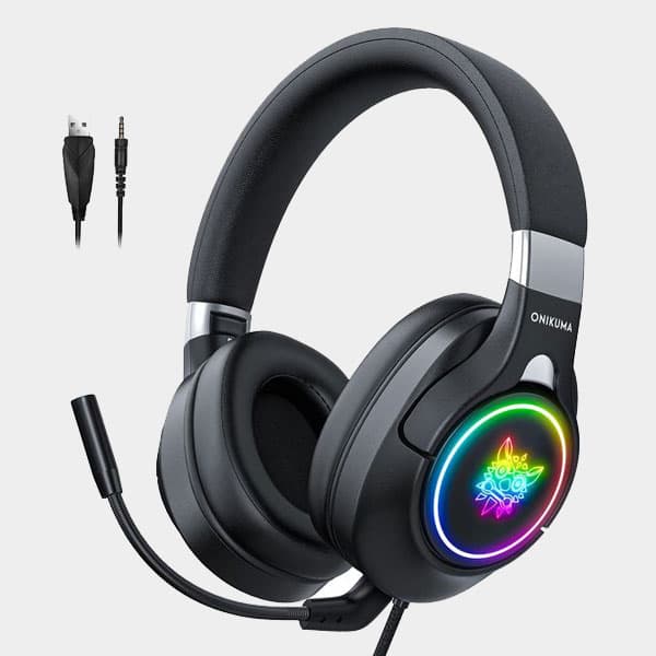 Onikuma K15 RGB Foldable Gaming Headset