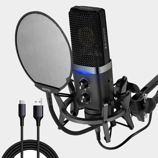 Yanmai MicPro X3 USB Condenser Microphone Kit Studio Audio Recording