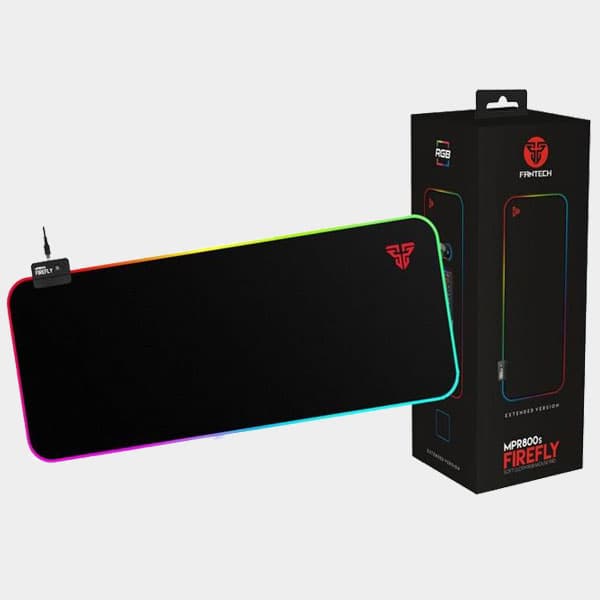 FANTECH Firefly MPR800s RGB Gaming Mouse Pad 30X80CM -Black