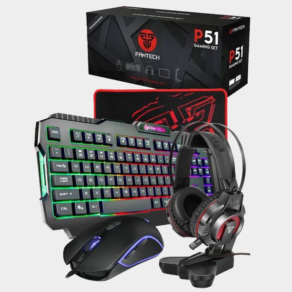 FANTECH P51 GAMING Set FIVE IN ONE PC GAMING COMBO