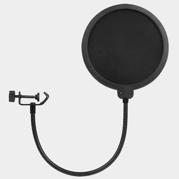 Pop Filter For Studio Recording Mic Dual Layered /Windscreen