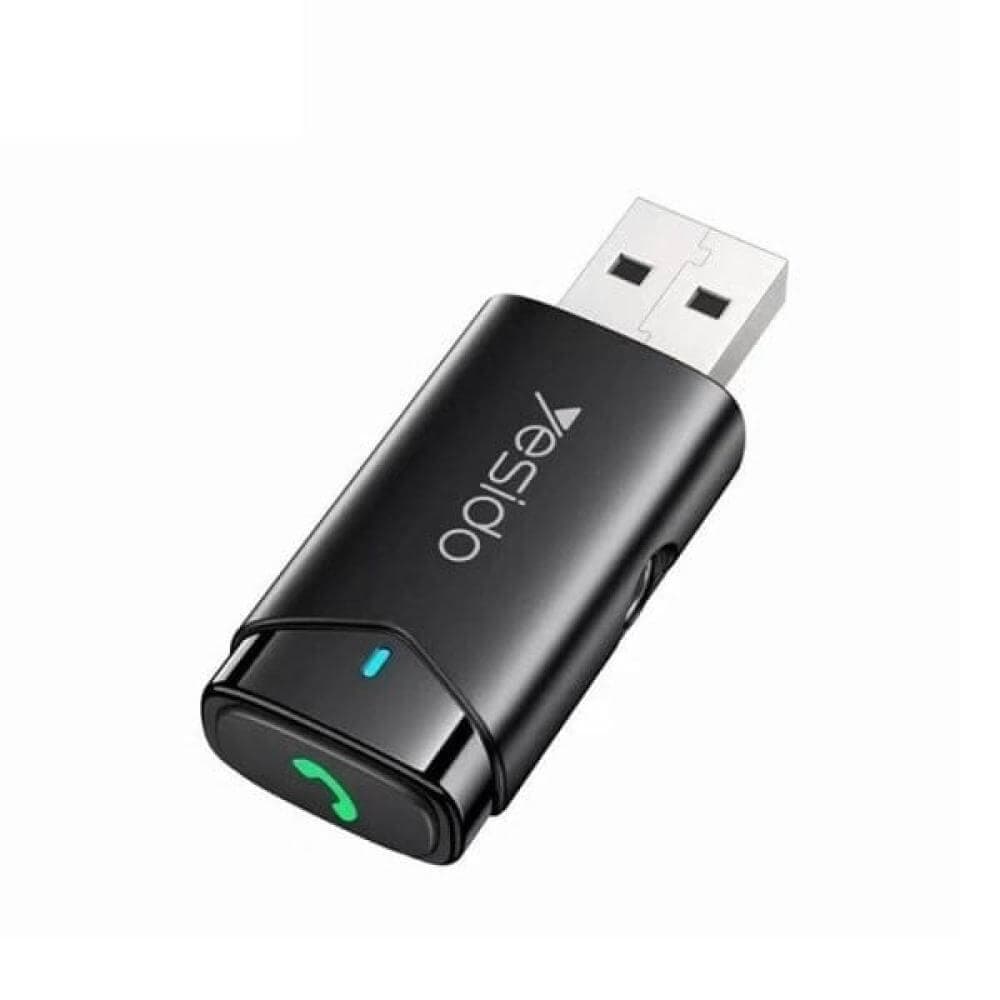 Yesido USB Wireless Link for Transmitting and Receiving Audio for Car With TF card reader, AUX and answer calls -YAU40 | HighEnd
