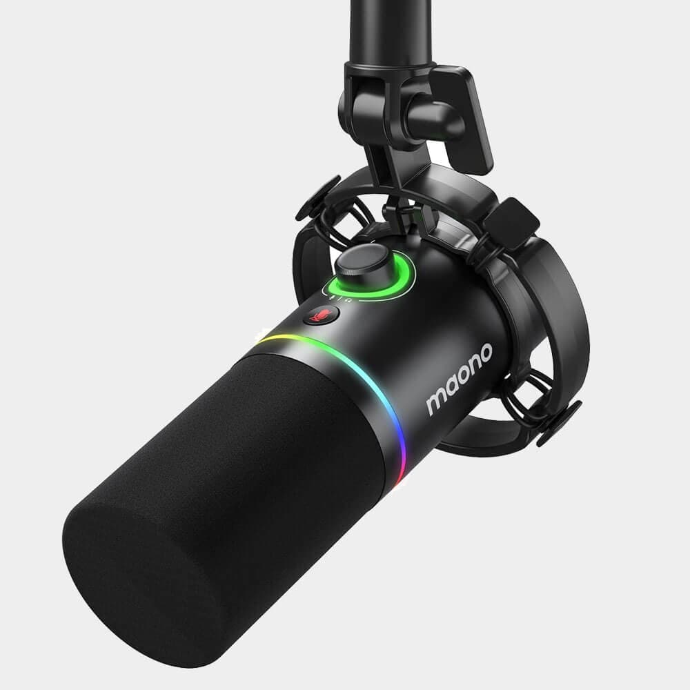 MAONO PD200X XLR/USB Podcast Microphone, PC Dynamic Microphone