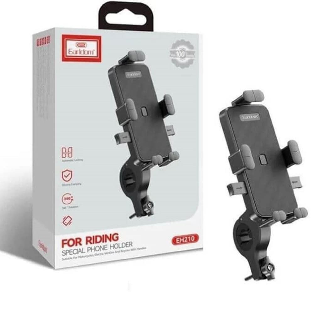Earldom EH210 Bicycle and Motorcycle Rotating Phone Mount Holder