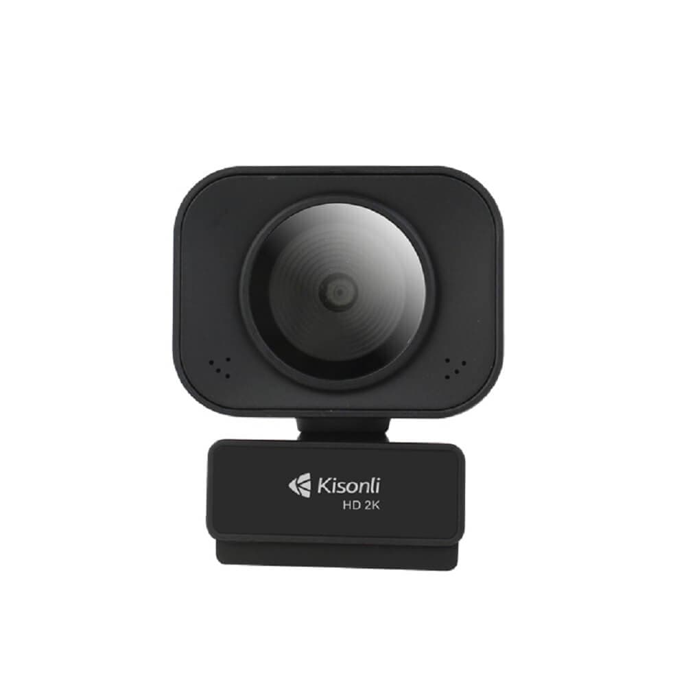 Kisonli D4 2K 2560×1440 Webcam USB Interface HD Computer Camera for Laptop/PC