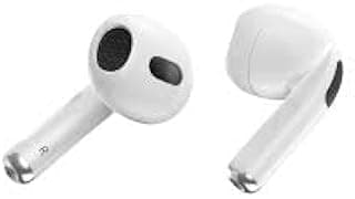 سماعات أذن Earbuds 3 إصدار 2026 تدعم خاصية إلغاء الضوضاء مع علبة شحن - داخل الأذن، لون أبيض