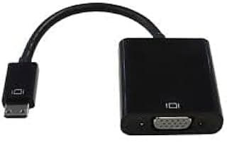 Mini HDMI to vga Converter - Convert Mini HD to VGA Universal Audio Works on Computers Personal Laptop Tablet or Any Device with Mudkha Mini HDMI