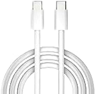 كابل شحن سريع ونقل بيانات USB C إلى USB Type C بقدرة 100W/60W من MySouqEg (أسود، 100 سم)