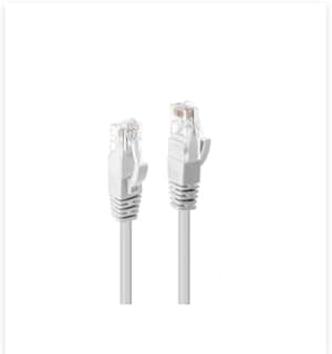 كابل شبكة UTP Cat6، طول 15 متر، أبيض