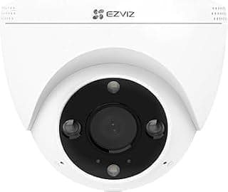 كاميرا أمنية H4 2K Dome، دقة 3MP، تغطية واسعة، كشف حركة ذكي