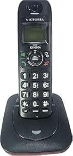 Victoria KX-660A Big Button Cordless Phone for Seniors, Speaker, Illuminated Screen, Caller ID, 50 Digit Memory, 10 Bell Tones