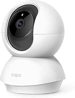 كاميرا TP-Iink Tapo C200 عالية الدقة 1080P مع واي فاي، دوران وإمالة 360درجه ، كشف الحركة، ورؤية ليلية، صوت ثنائي الاتجاه، تدهم تخزين عن طريق كرت ميموري و تخزين سحابي، تدعم أليكسا وجوجل أسيستانت