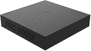 Uniview XVR301-04F 4-Channel Digital Video Recorder 4 Channel Hybrid CCTV Digital Video Recorder, Supports H.265/H.264 Video Formats, HD Security DVR with HDMI & VGA Output
