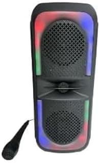 مكبرات صوت USB ZR670S، مكبر صوت نشط خارجي مع اضاءة RGB، اسود، 40 ملم