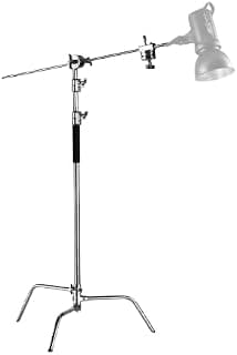 حامل إضاءة C-Stand من الستانلس ستيل 3.3 متر مع ذراع بوم - ER-330C