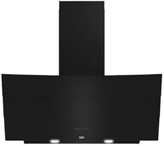 Built-in Cooker Hood - 90 cm - Chimney Cooker - 3 Speeds - Touch Control – Black Glass - BHCA99642BHE