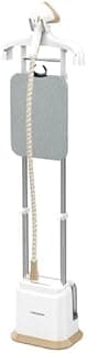 Stand Steam Iron 1650-1960 Watt, Built In Ironing Table, 35 g/min, Self Cleaning, White × Gold TST-SS1900T