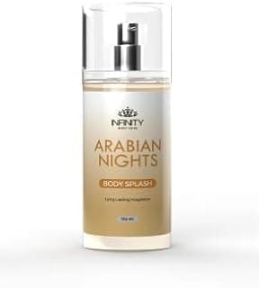 Infinity Clinic Pharma Body Splash, Arabian Nights, Unisex, Liquid Spray, 150ml/250ml, Fresh Fragrance, Daily Use Body Mist