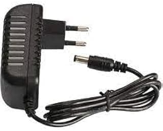 محول طاقة لكاميرات المراقبة CCTV 12V 1A، أسود، E.M-17