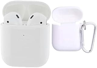JR-T03S 2nd Generation Luda Version TWS Bluetooth Headset, White + Keendex kx1687 silicon co|12 Months Warranty