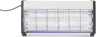 صاعق حشرات كهربائي LED يعمل بالاشعة فوق البنفسجية 60 سم، قاتل الحشرات الطائرة، 2 لمبه 6 وات , قوه صاعق 5000 فولت
