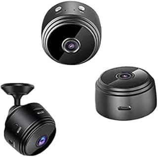 Mini WiFi HD Security Camera – Wireless Motion Sensor Camera – Rechargeable Battery & Stabilization for Home & Office Use