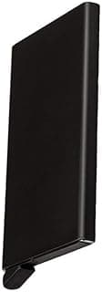 Rfid smart wallet for men and women anti theft aluminum pop up travel card holder