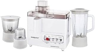 محضر طعام 800 وات 4 في 1 أبيض SK-03029