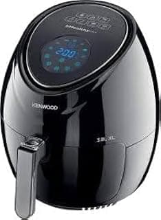 Kenwod Air Fryer 1500W, 3.8L Capacity, Black, 1.7KG, One spoon Oil, HFP30.000BK