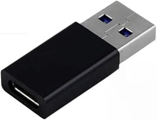 محول USB نوع سي الى USB 3.0 او تي جي من اونتين، محول نقل USB الى ميني نوع سي بسرعة نقل 5 جيجابايت في الثانية ومصنوع من خليط الومنيوم، 5311T، أسود