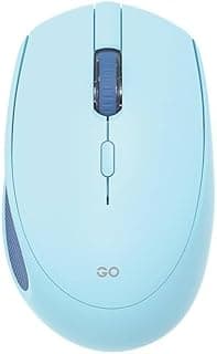 ماوس فانتيك جو W193 ثنائي الوضع (بلوتوث/ لاسلكي 2.4G)، خفيف الوزن 54 غرام - نقرة صامتة - 1600 نقطة لكل بوصة - دعم اليد اليسرى واليمنى للمكتب ويندوز / ماك او اس | (1 × بطارية ايه ايه) (ازرق)