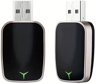 2025 2in1 Wireless Carplay&Android Auto Box Wired to Wireless Dongle Automatic Connect Bluetooth Plug&Play Mini Box