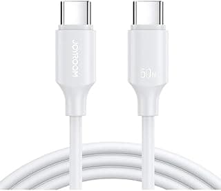 S-CC060A9 60W Type-C-to Type-C Fast Charging Data Cable, 1M - White
