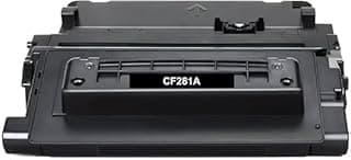 خرطوشة حبر متوافقة لطابعات HP LaserJet Enterprise M604, M605, M606, MFP M630 Series, CF281A 81A، أسود