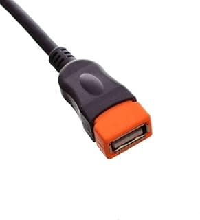 كابل تمديد USB من Point بطول 3 متر - رمادي، متوافق مع الطابعات، لوحات المفاتيح، الفأرة، والشواحن
