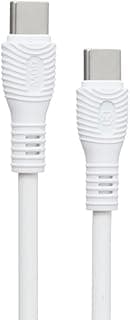 MD-B021 Fast Data Cable for Type-C TO Tybe-c The cable supports 60W charging and is 100CM in length, White