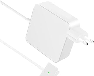 شاحن F-888 بديل لـ MacBook Air بقدرة 45W، بمنفذ Magsafe 2 T-Tip متوافق مع مقاس 11 و13 بوصة، لموديلات A1465 A1466 والمزيد، إصدارات منتصف 2012، 2013، 2014، 2015، 2017، 2018