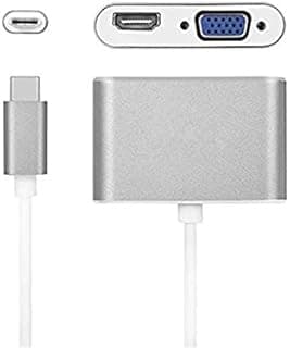متوافق مع هواتف خلوية - محولات، عدد المنافذ: 2، متعدد الألوان، USB من النوع C