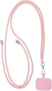 Mobile Magic Phone Chain, Removable, Phone Case Chain Lanyard, Mobile Phone Strap for Hanging, Phone Chain Adjustable with Cord & Pad, Lanyard for All Smartphones.