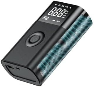 Digital Air Compressor 4000mAh, portable powerbank, flashlight function