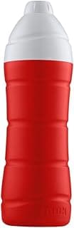 Tank Insulated Plastic Water Bottle 1.25L, Red, BPA Free