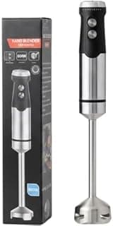 800W Hand Blender – Powerful Electric Immersion Blender with Stainless Steel Four-Blade System, Detachable Shaft, Multi-Speed Control, Perfect for Smoothies, Soups, Sauces, and Baby Food