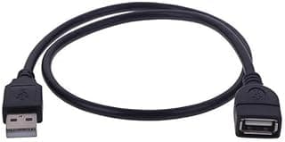 كابل تمديد USB عام 1.5 متر ذكر إلى أنثى متوافق مع أي مدخل USB