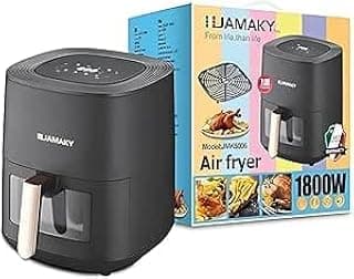 1800W Digital Air Fryer with LCD Touch Screen, 7L Capacity, Model JMK5006