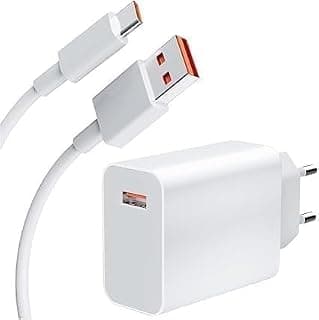 Original Dual Charger (33W with 1M Type C Charging Cable Compatible with Note 13/12/11 Pro 11s 10/13T/12T/11T/M3/X3 Pro)