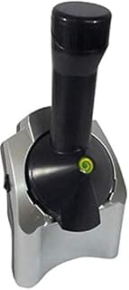 Ice Cream Maker - Black and Silver